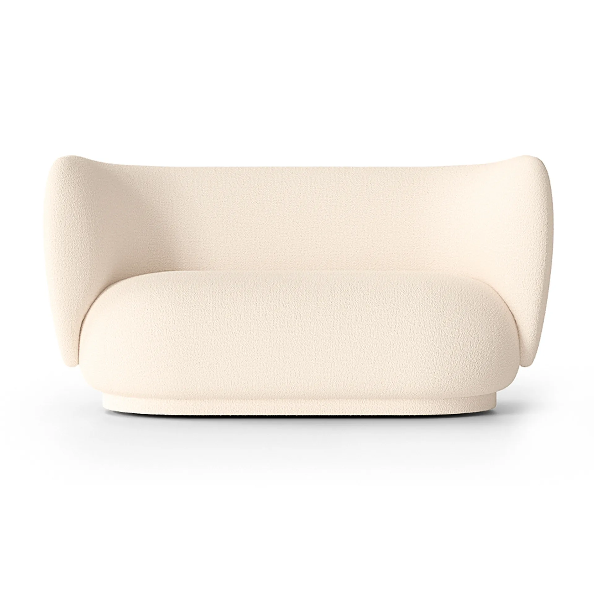 Rico soffa bouclé 2-sits, Bouclé offwhite Ferm Living