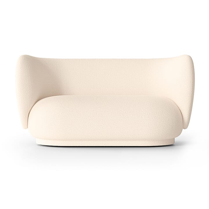 Rico soffa bouclé 2-sits - Bouclé offwhite - Ferm LIVING