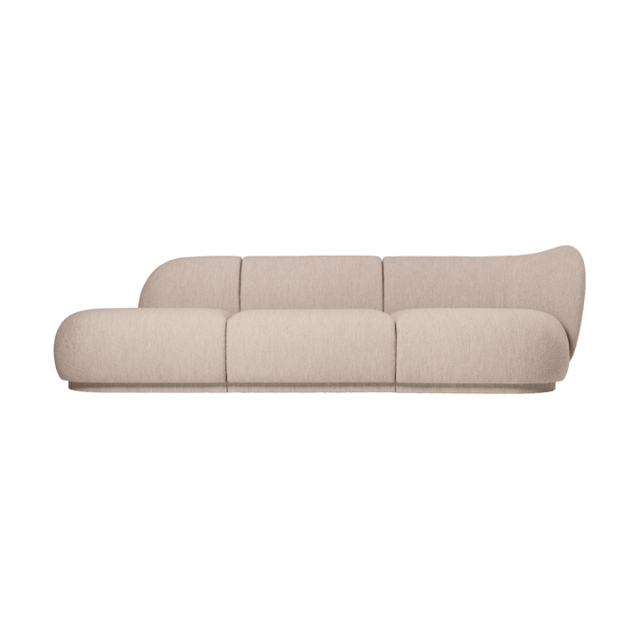 Rico soffmodul armrest R Soft Bouclé, Natural Ferm Living
