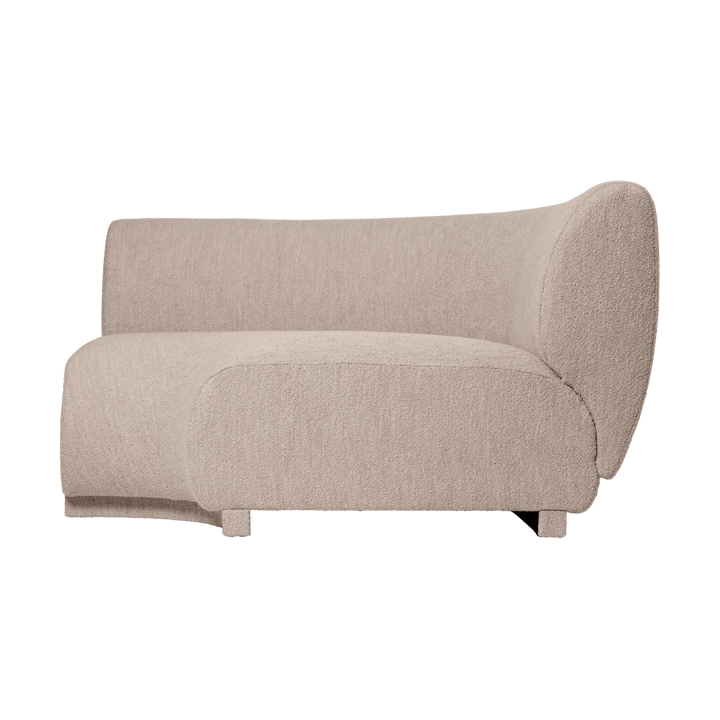 Rico soffmodul corner 90 Soft Bouclé, Natural Ferm Living