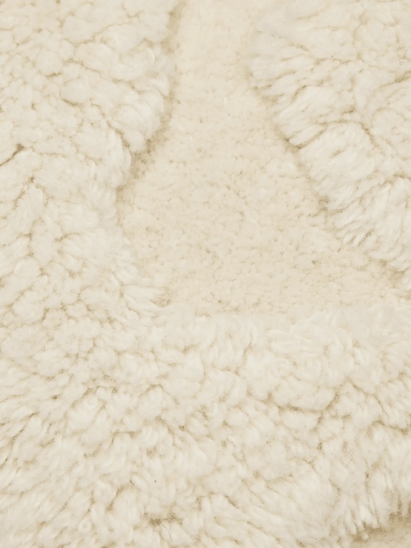 Rime tufted kudde, Off-white, 50x50 cm Ferm Living