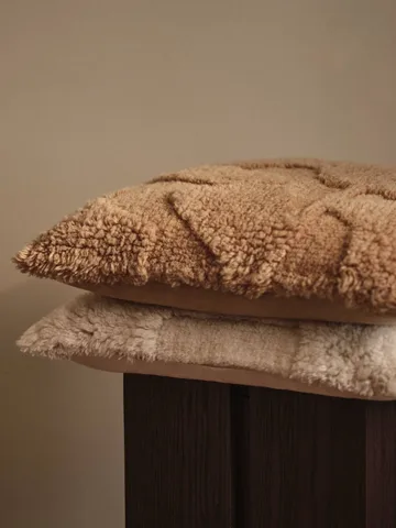 Rime tufted kudde - Off-white, 50x50 cm - Ferm Living
