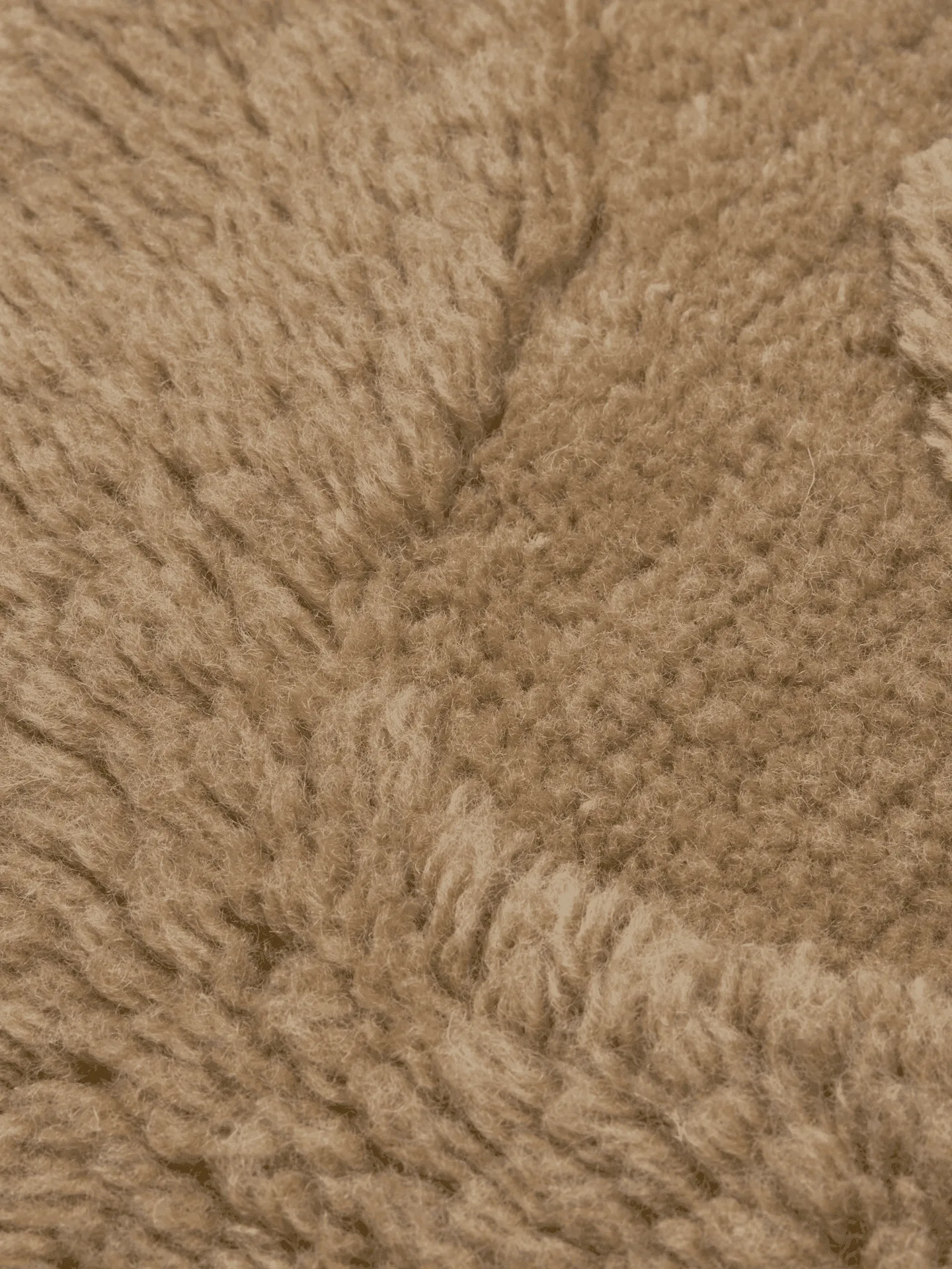 Rime tufted kudde, Tan, 50x50 cm Ferm Living