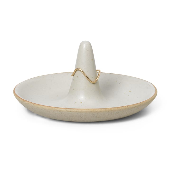 Ring Cone ringhållare, Off-white speckle Ferm Living