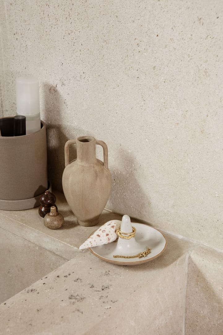 Ring Cone ringhållare, Off-white speckle Ferm Living