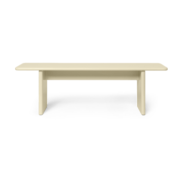 Rink bänk 140 cm - Eggshell - Ferm Living