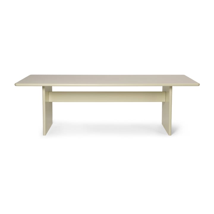 Rink matbord large 240x90x74 cm - Eggshell - Ferm Living