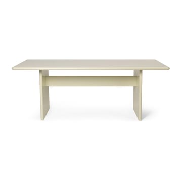 Rink matbord small 200x90x74 cm - Eggshell - Ferm Living