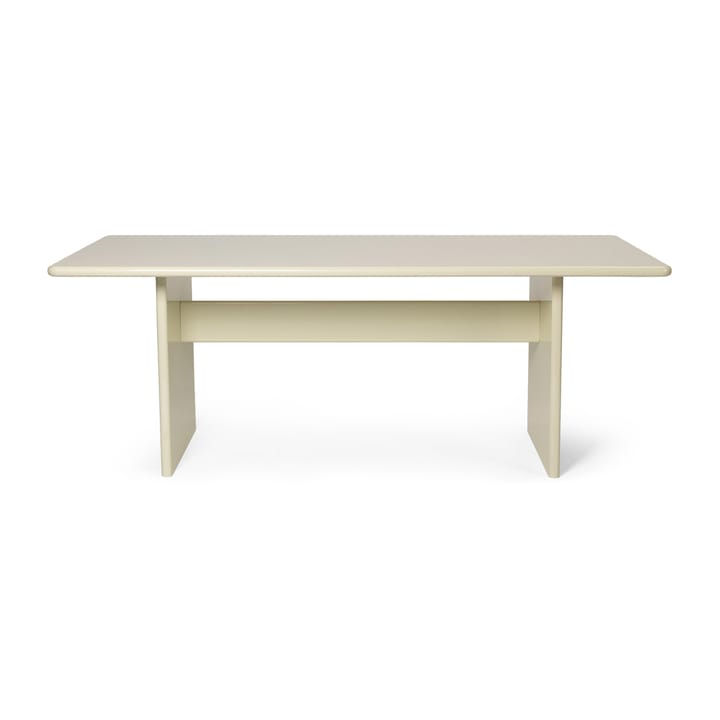 Rink matbord small 200x90x74 cm - Eggshell - Ferm Living