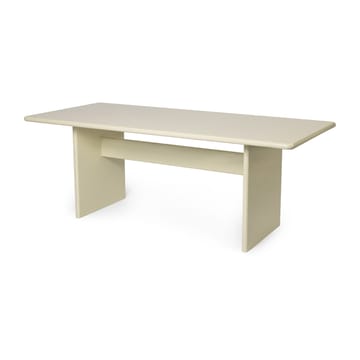 Rink matbord small 200x90x74 cm - Eggshell - Ferm Living
