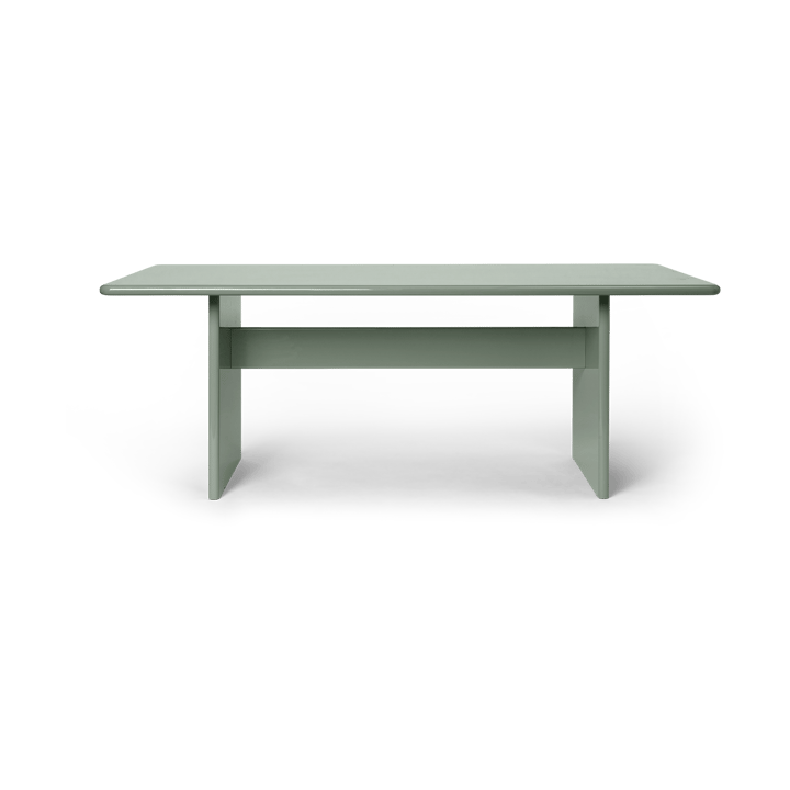 Rink matbord small 200x90x74 cm - Tea green - Ferm Living