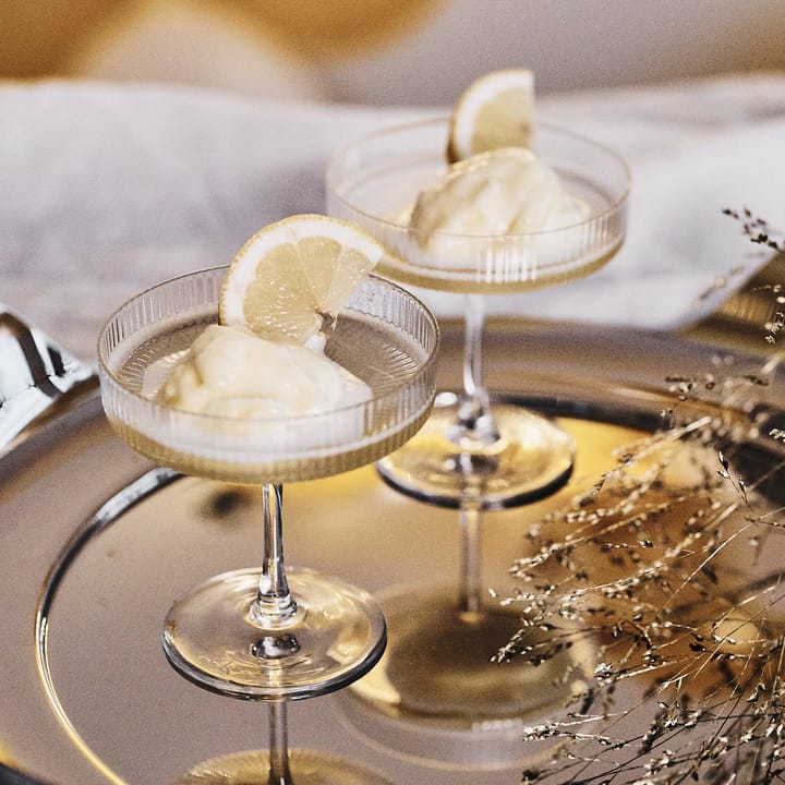 Ripple champagneglas 2-pack, klar Ferm Living