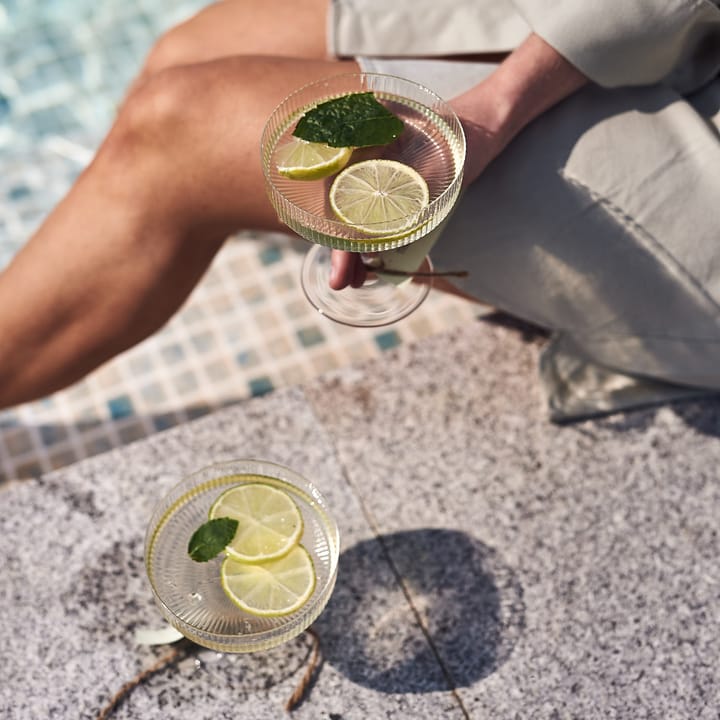 Ripple champagneglas 2-pack, klar Ferm Living