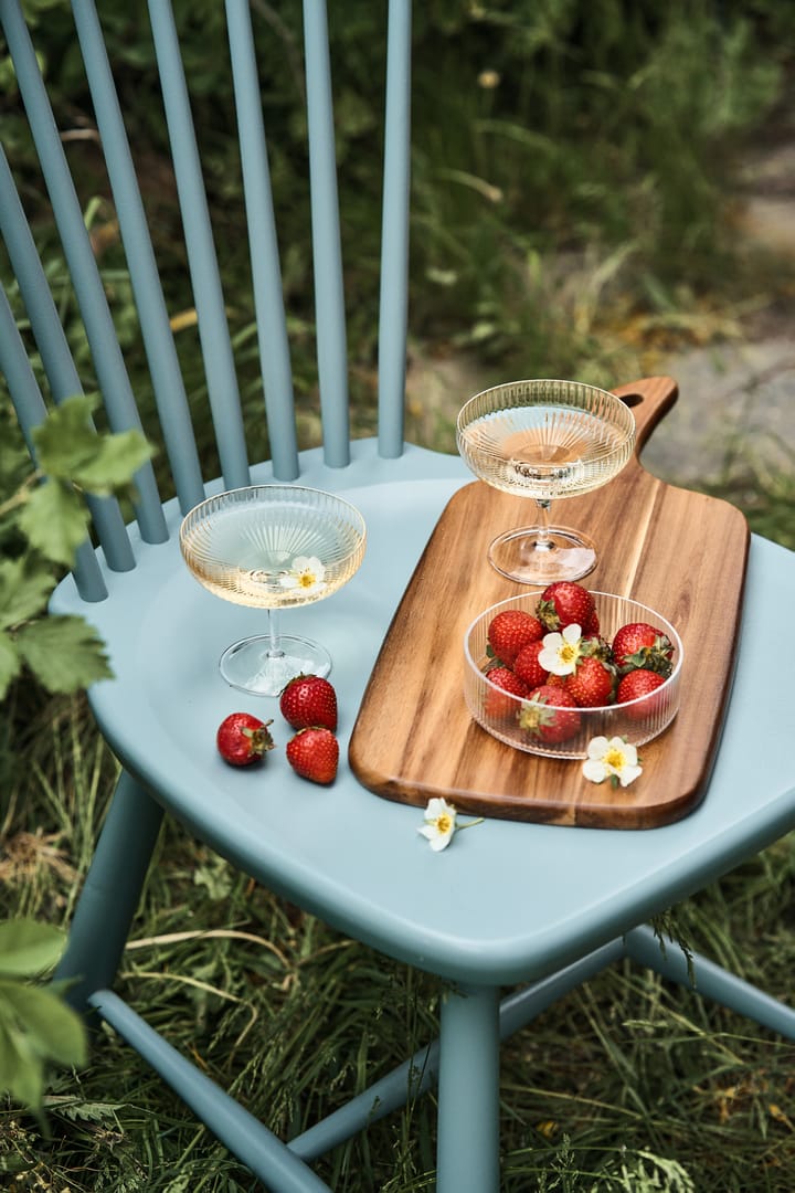 Ripple frukostskål 4-pack, clear Ferm Living