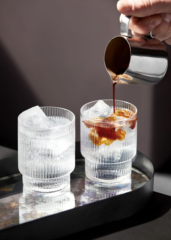 Ripple glas 4-pack, klar Ferm Living
