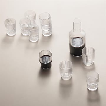 Ripple karaff - klar - Ferm Living