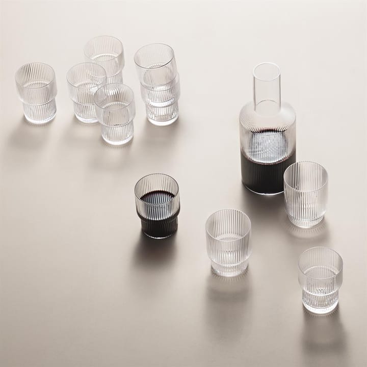 Ripple karaff, klar Ferm Living