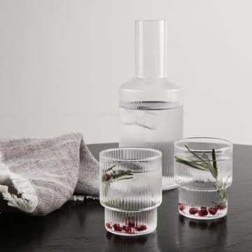 Ripple karaff - klar - Ferm Living