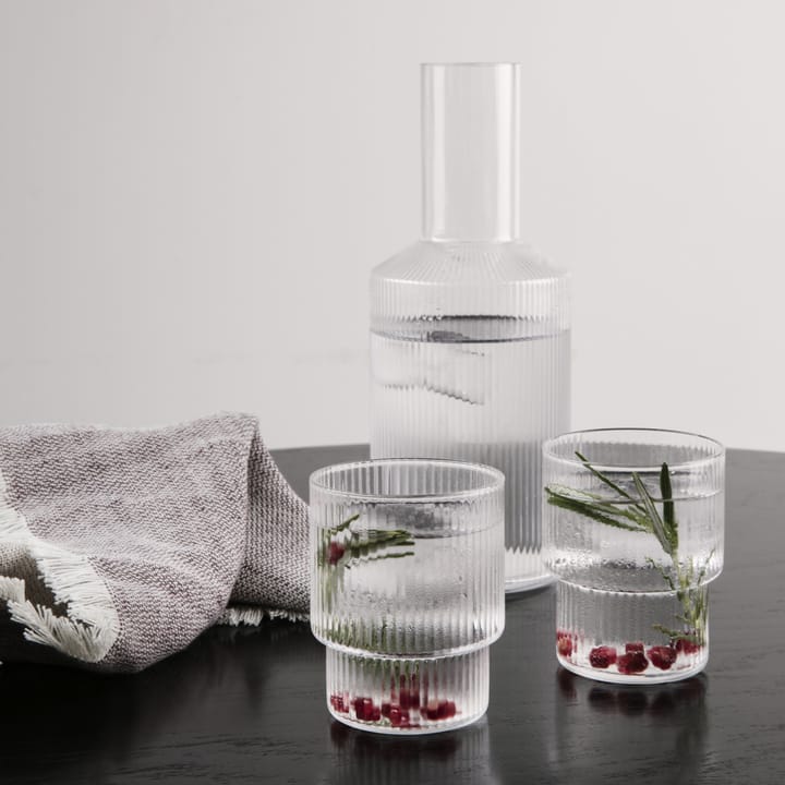 Ripple karaff, klar Ferm Living