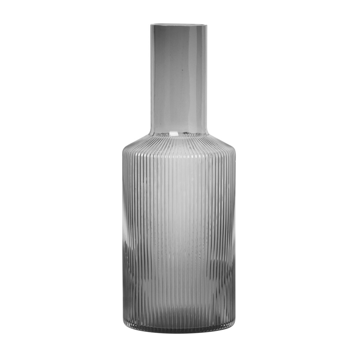 Ferm Living Ripple karaff grey | Skandinavisk Design | Vattenkaraffer & Kannor | Grå