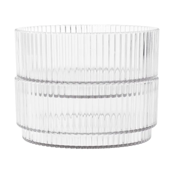 Ripple kids skål, Clear, 2-pack Ferm Living