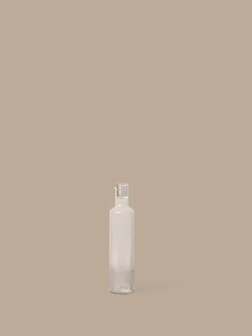 Ripple oljeflaska - Clear, 30 cl - Ferm Living