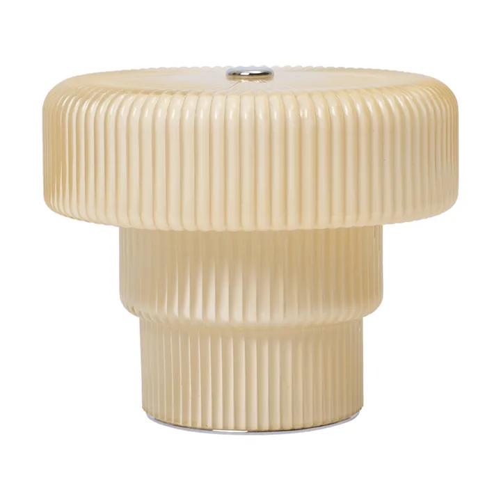 Ripple portabel bordslampa - Oat (beige), 10 cm - Ferm Living