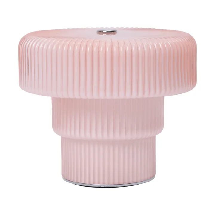 Ripple portabel bordslampa - Pale rose, 10 cm - Ferm Living