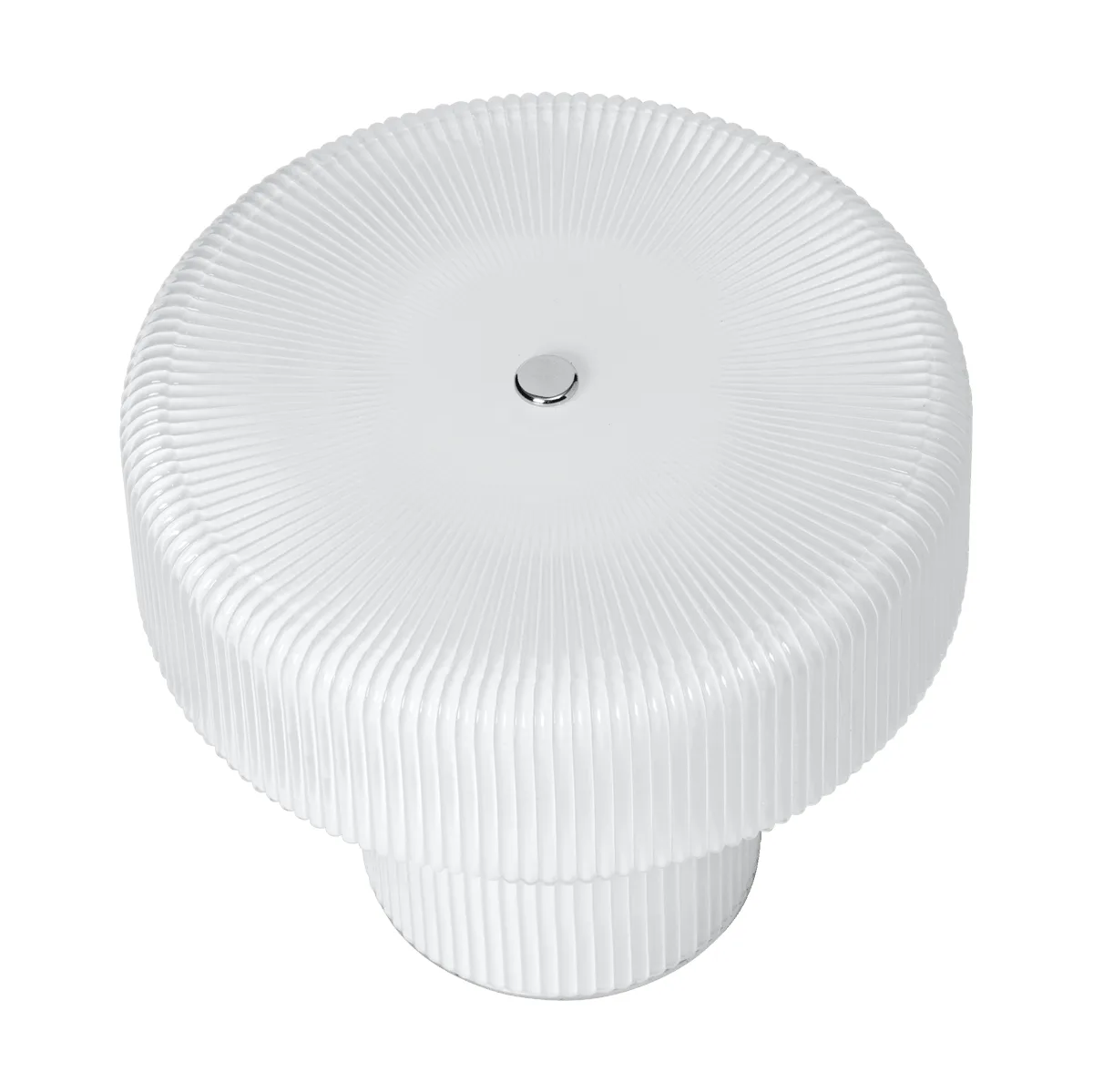 Ripple portabel bordslampa, White, 16,5 cm Ferm Living