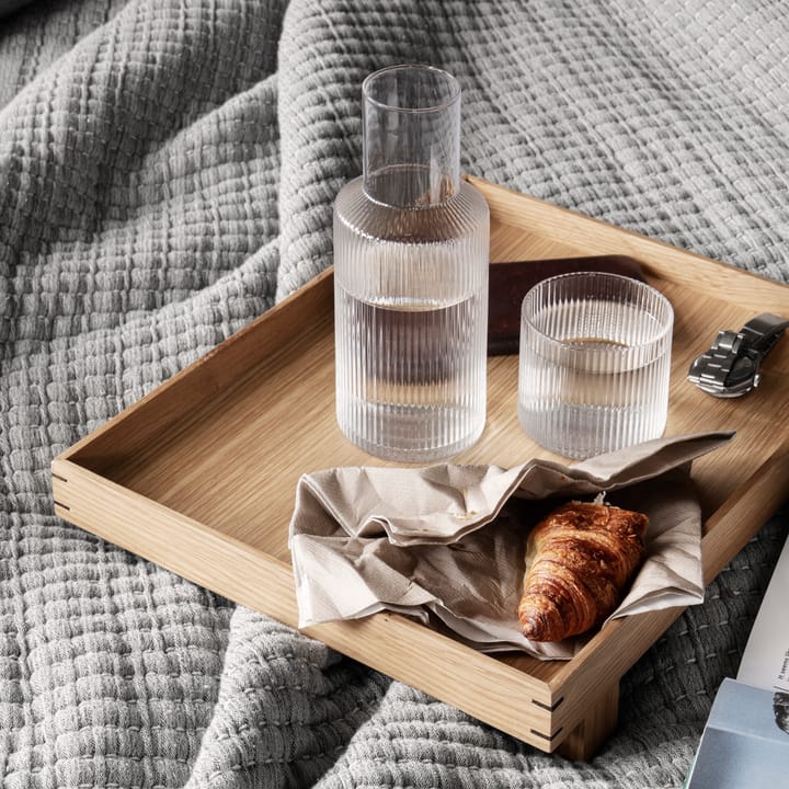 Ripple small karaff set - klar - ferm LIVING