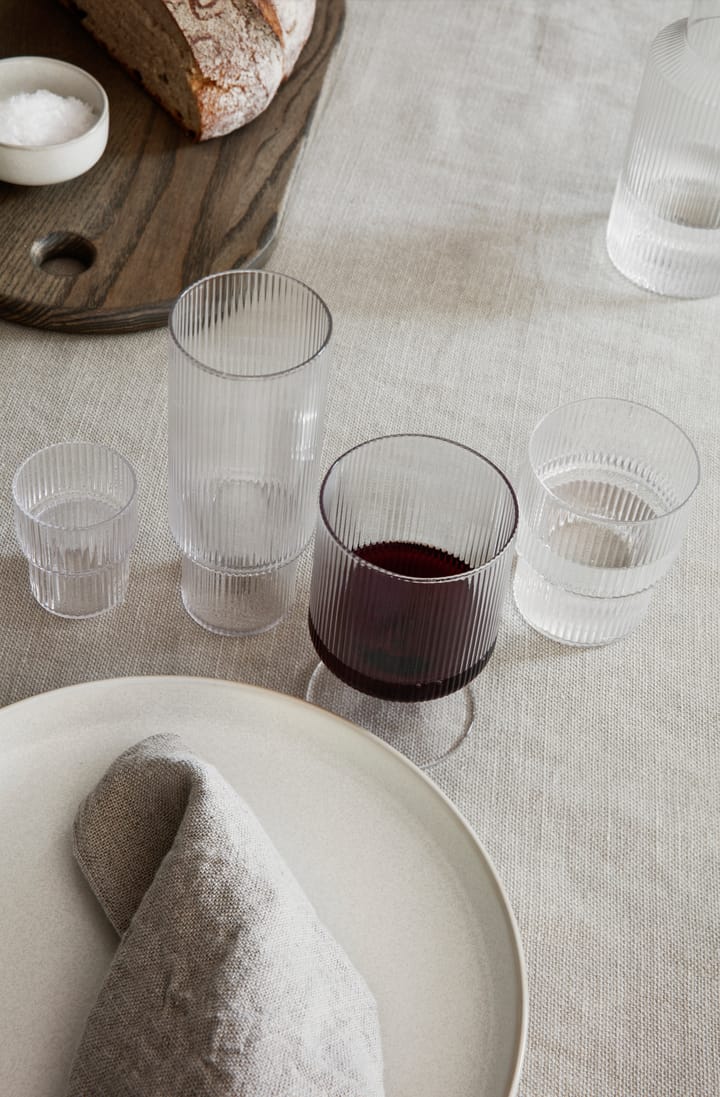 Ripple vinglas 2-pack, Klar Ferm Living