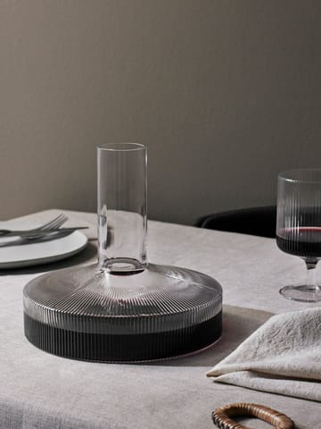 Ripple vinkaraff - Clear - Ferm Living