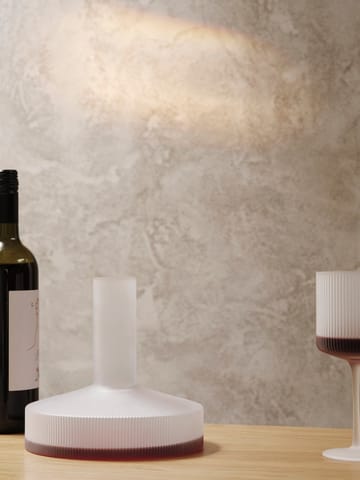 Ripple vinkaraff - Frosted - Ferm Living