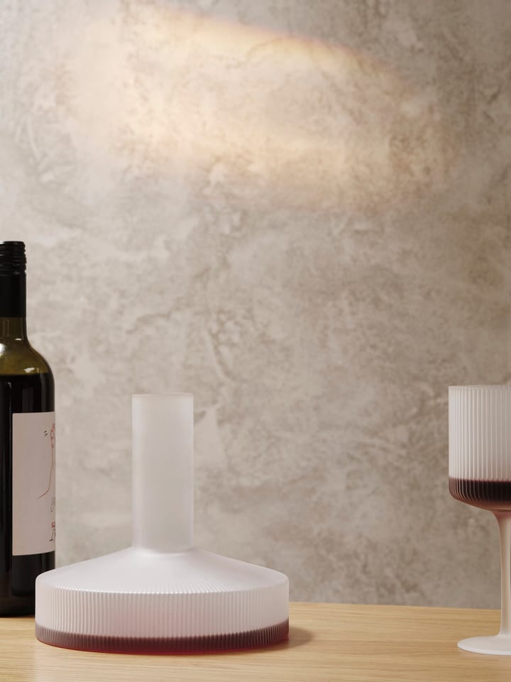 Ripple vinkaraff, Frosted Ferm Living