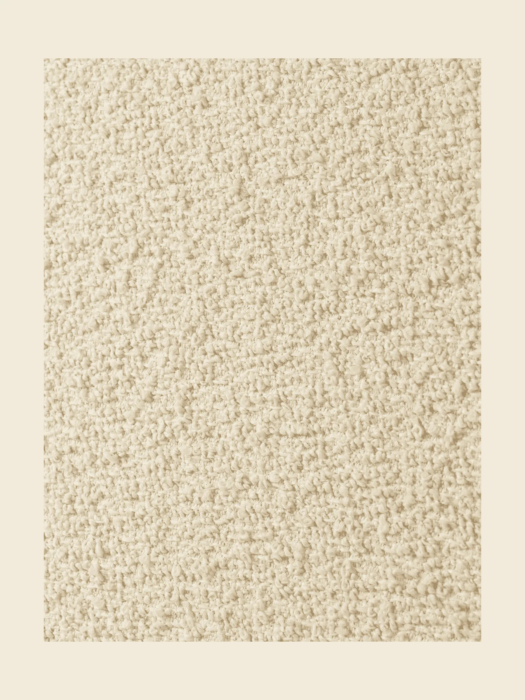 Rouli center module pure bouclé modulsoffa, Off-white Ferm Living