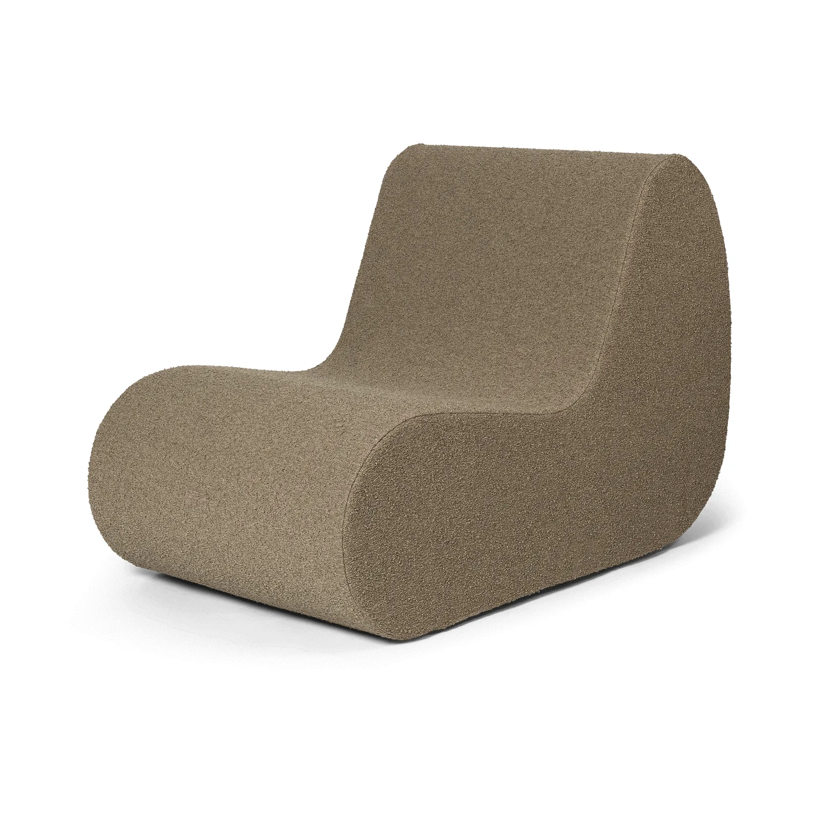 Rouli center module pure bouclé modulsoffa, Sand Ferm Living
