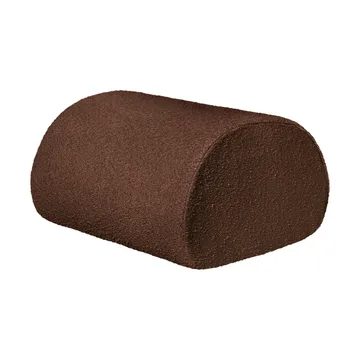Rouli pouf pure bouclé sittpuff - Chestnut brown - Ferm Living