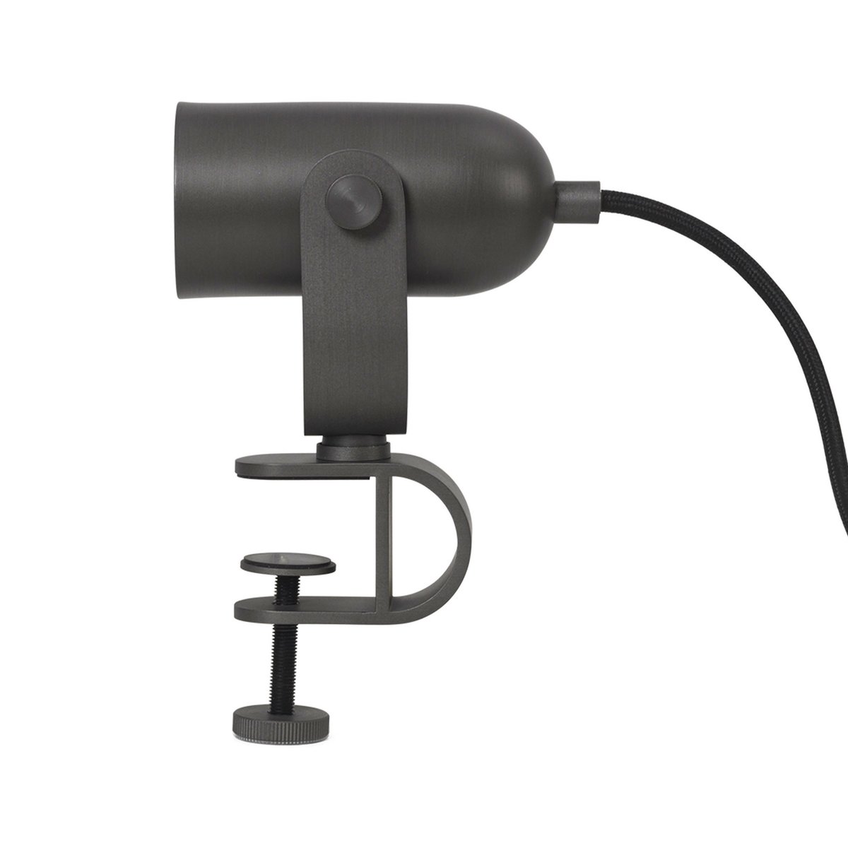 Ferm Living Ruuvi klämlampa o6x16 cm Blackened iron