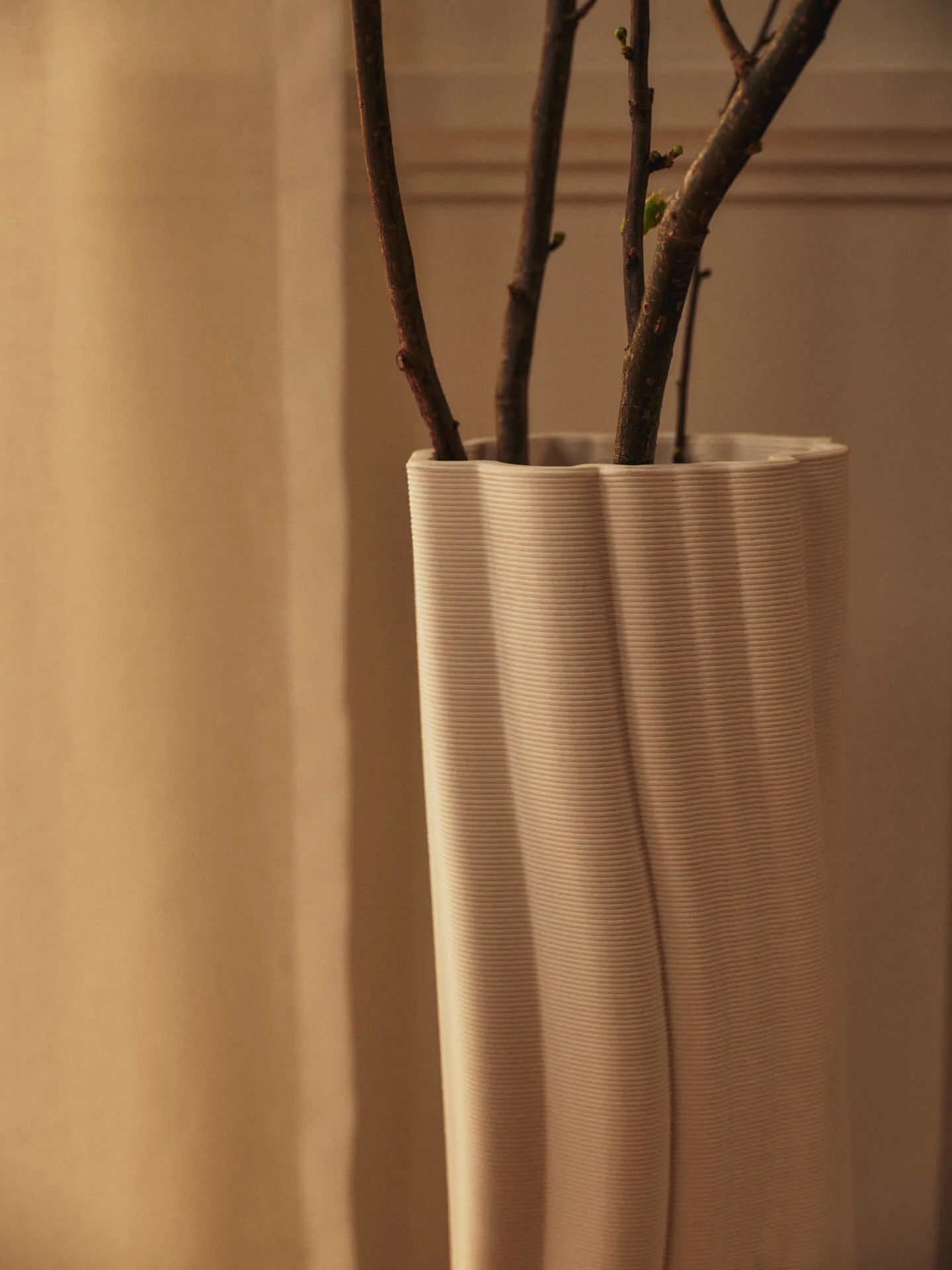 Rylith golvvas, Off-white, 70 cm Ferm Living