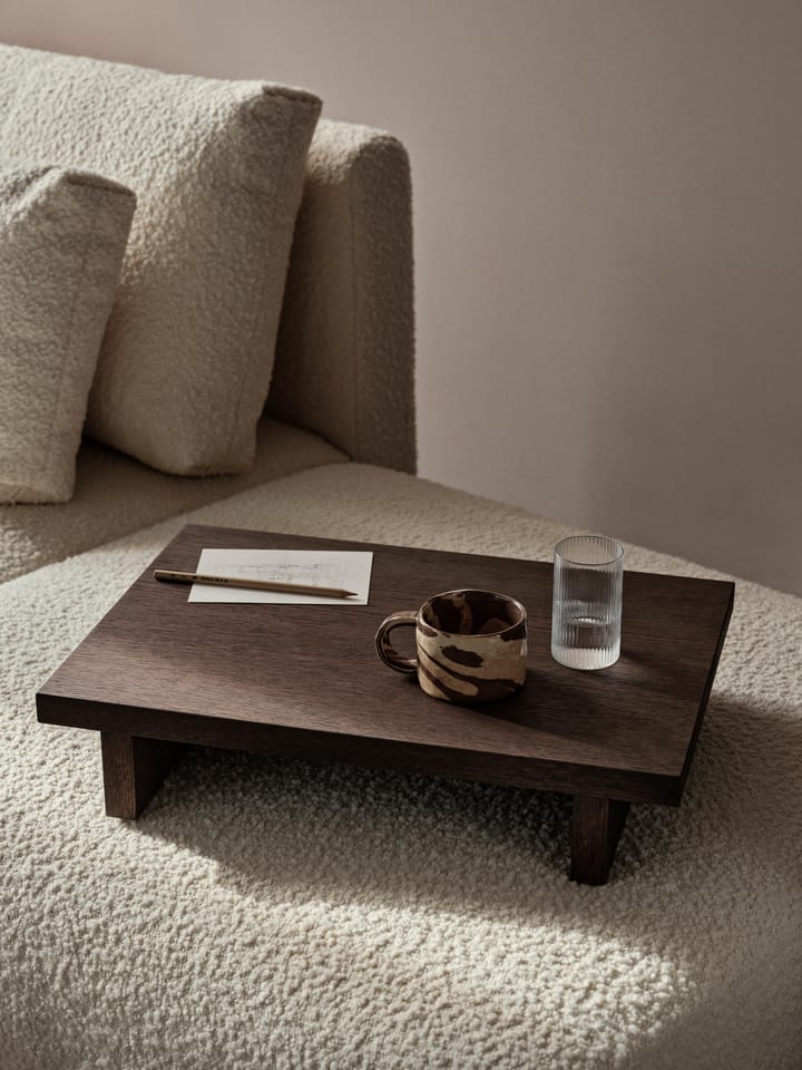Ryu mugg låg 20 cl, Sand-brown Ferm Living