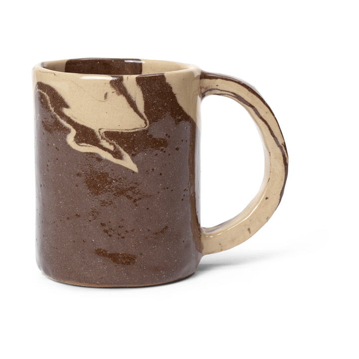 Ryu mugg tall 30 cl, Sand-brown Ferm Living
