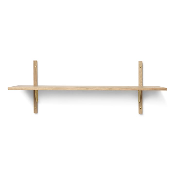 Sector hylla L/S - Ek-mässing - Ferm LIVING