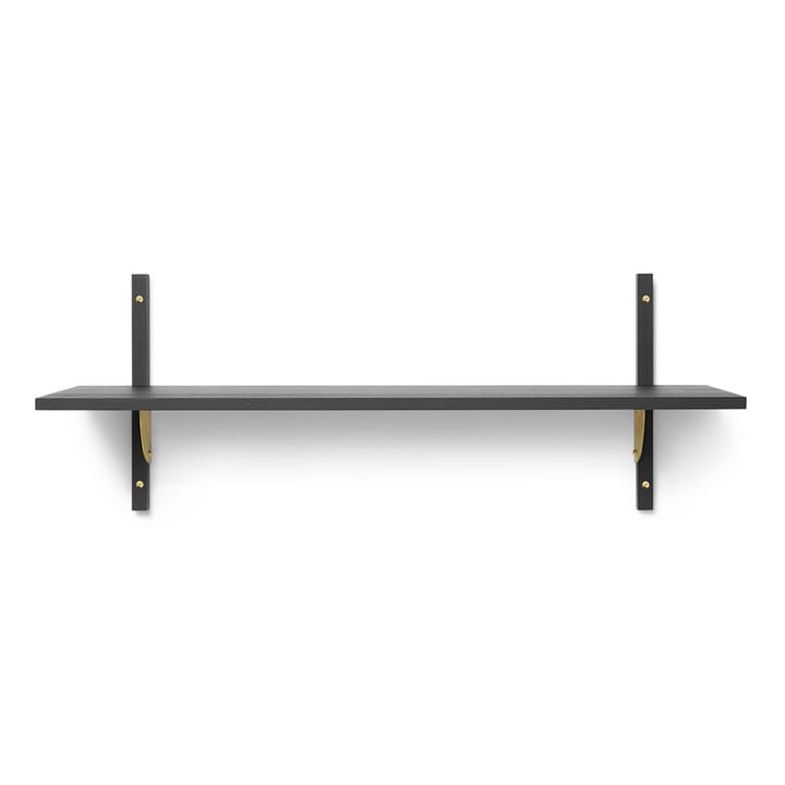 Sector hylla L/S - Svart ask-mässing - Ferm LIVING
