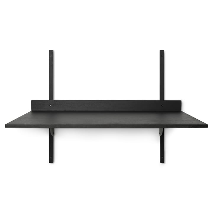 Sector skrivbord - Black ash-black brass - Ferm Living