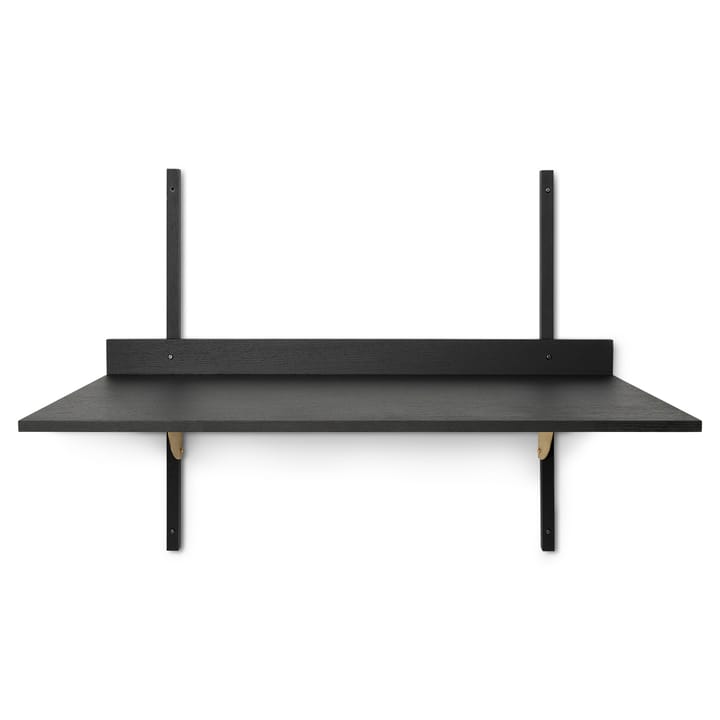 Sector skrivbord - Black ash-brass - Ferm LIVING