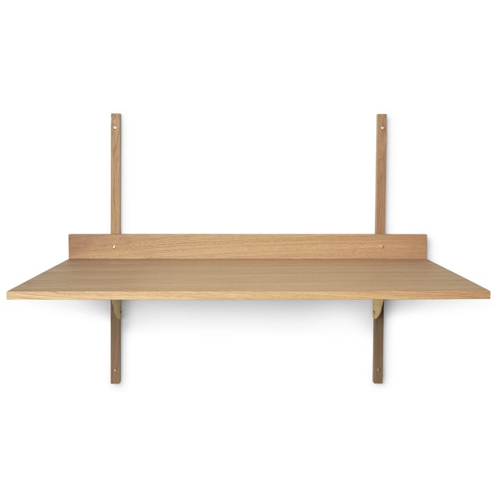 Sector skrivbord - Oak-brass - Ferm Living