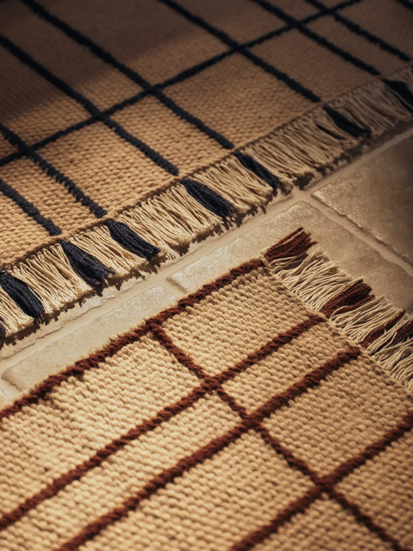 Sen matta, Parchment-chestnut, 170x240 cm Ferm Living