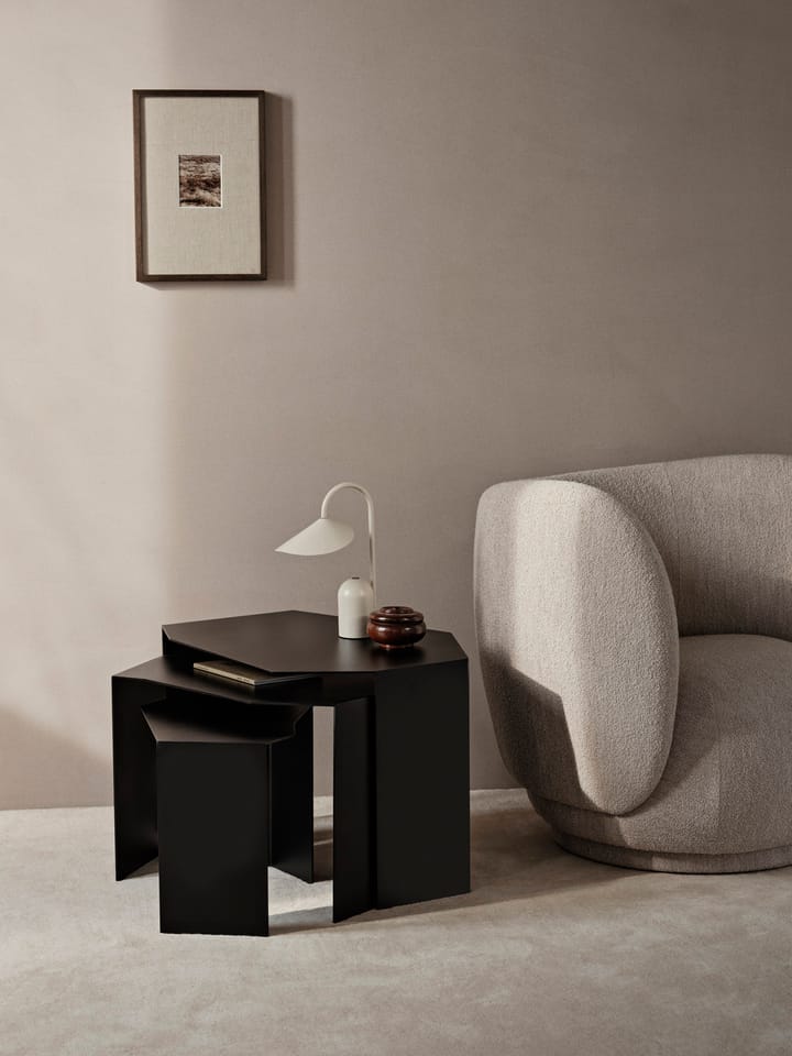 Shard cluster bord 3-pack, Black Ferm Living