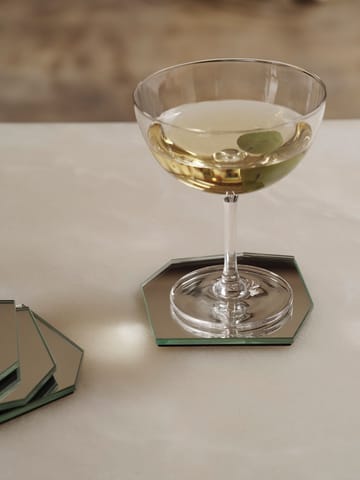 Shard glasunderlägg 4-pack - Mirror - Ferm Living
