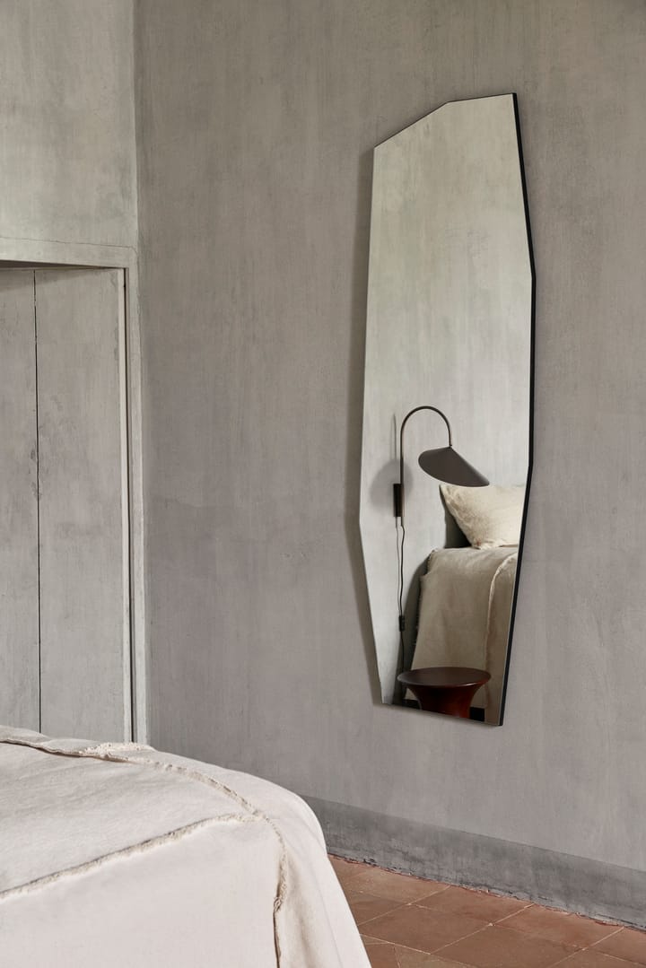 Shard spegel 57,8x165 cm, Black Ferm Living